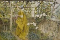 Lisbeth Angling, from 'A Home' series, c.1895-Carl Larsson-Giclee Print