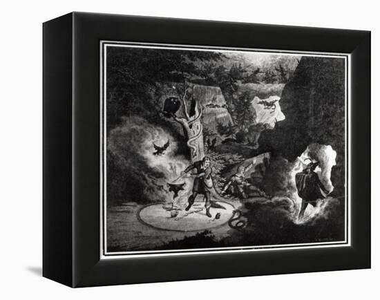 Carl Maria von Weber-George Cruikshank-Framed Premier Image Canvas