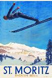 Engadin -- St. Moritz-Carl Moos-Framed Premium Giclee Print