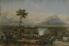 Battle of Churubusco, August 20, 1847-Carl Nebel-Framed Giclee Print