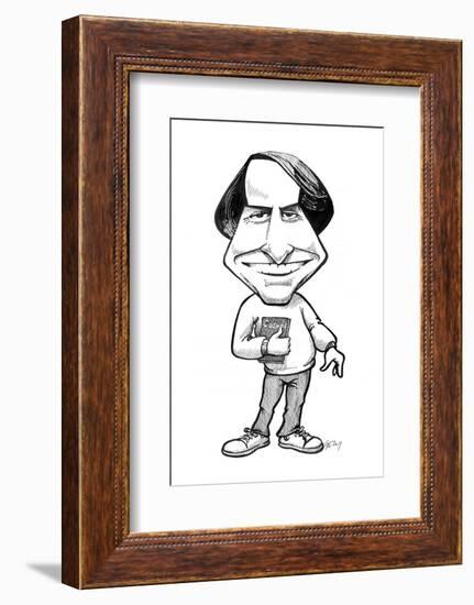 Carl Sagan, US Astronomer-Gary Gastrolab-Framed Photographic Print