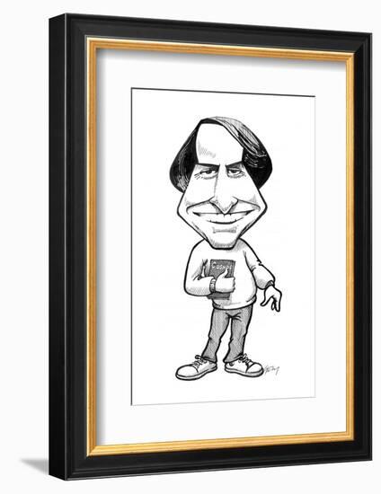 Carl Sagan, US Astronomer-Gary Gastrolab-Framed Photographic Print