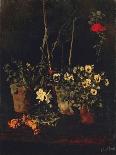 Still Life with Peonies-Carl Schuch-Giclee Print