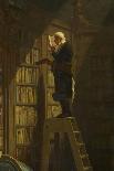The Postman, about 1852-59-Carl Spitzweg-Giclee Print