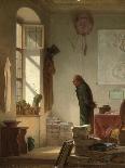 The Poor Poet, 1839-Carl Spitzweg-Framed Giclee Print