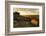 Carl Wark Hill Fort and Hathersage Moor from Higger Tor, sunrise in autumn, Peak District National -Eleanor Scriven-Framed Photographic Print