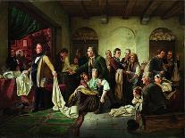 The Silesian Weavers, 1844-Carl Wilhelm Huebner-Giclee Print