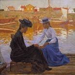 The Footbridge, Lidingobron. 1918-Carl Wilhelmson-Premier Image Canvas