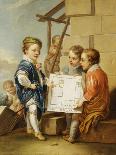 The Four Arts - Architecture-Carle van Loo-Giclee Print