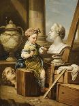 The Four Arts - Painting-Carle van Loo-Giclee Print