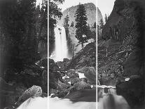 The Three Brothers, 4480 ft., Yosemite-Carleton E Watkins-Giclee Print