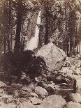 First View of the Yosemite Valley from the Mariposa Trail, 1865-66-Carleton Emmons Watkins-Framed Photographic Print