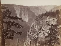 Yosemite Falls, Usa, 1861-75-Carleton Emmons Watkins-Photographic Print