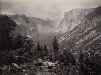 Yosemite Falls, Usa, 1861-75-Carleton Emmons Watkins-Framed Photographic Print
