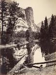Yosemite Falls, Usa, 1861-75-Carleton Emmons Watkins-Framed Photographic Print