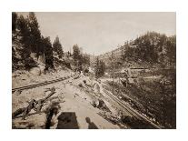 The Yosemite Valley from Inspiration Pt. Mariposa Trail, 1865-1866-Carleton Watkins-Art Print