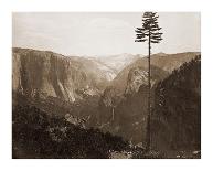 Tutucanula - El Capitan 3600 ft. Yosemite, California, 1861-Carleton Watkins-Art Print