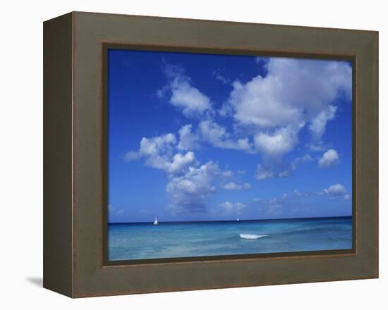 Carlisle Bay, Barbados, Caribbean-Doug Pearson-Framed Premier Image Canvas