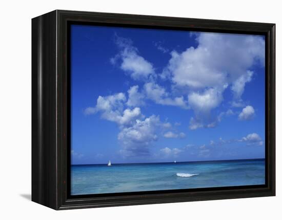 Carlisle Bay, Barbados, Caribbean-Doug Pearson-Framed Premier Image Canvas