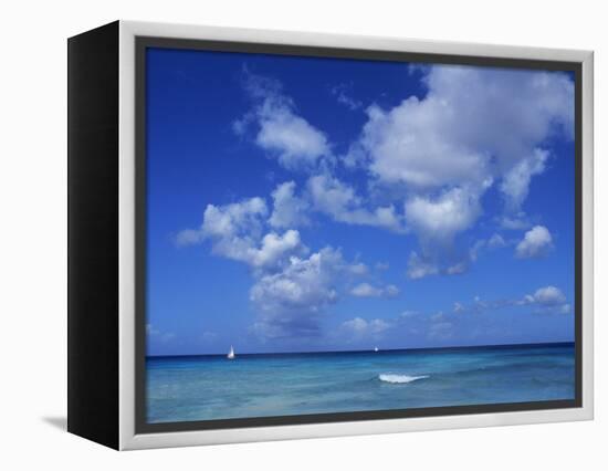 Carlisle Bay, Barbados, Caribbean-Doug Pearson-Framed Premier Image Canvas