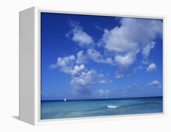 Carlisle Bay, Barbados, Caribbean-Doug Pearson-Framed Premier Image Canvas