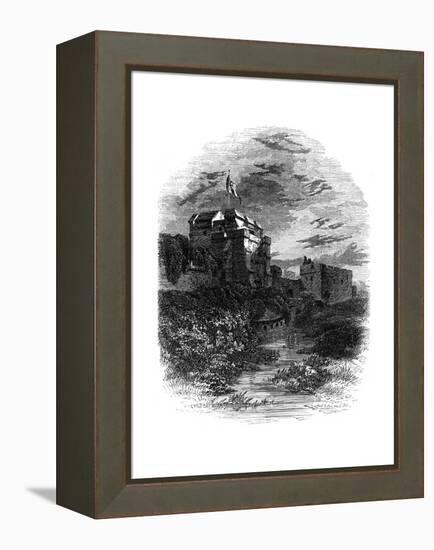 Carlisle Castle, Carlisle, Cumbria, 19th Century-Bale & Hulman-Framed Premier Image Canvas