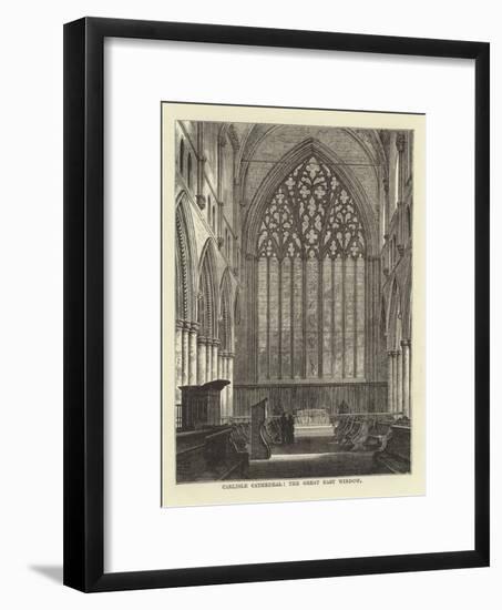 Carlisle Cathedral, the Great East Window-null-Framed Giclee Print