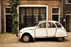 Vintage Citroen on a Street in Amsterdam, Netherlands-Carlo Acenas-Photographic Print