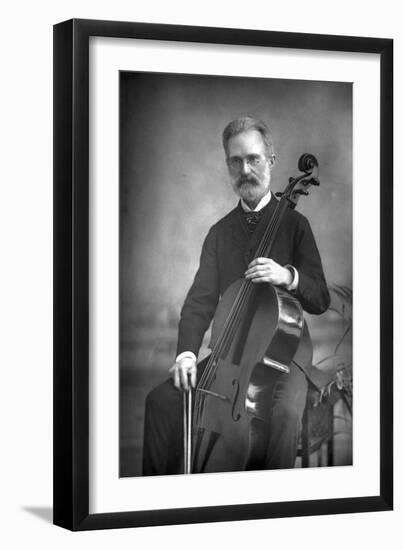 Carlo Alfredo Piatti (1822-190), Italian Violoncellist, 1890-W&d Downey-Framed Photographic Print