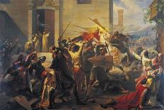 Emperor Frederick Barbarossa at Siege of Alexandria, 1174-1175-Carlo Arienti-Premier Image Canvas