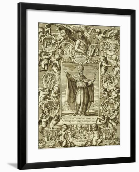 Carlo Bascape, Bishop of Novara, 1624-null-Framed Giclee Print