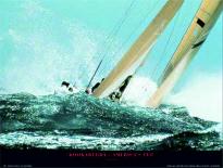 Maxi Yacht sailing-Carlo Borlenghi-Stretched Canvas