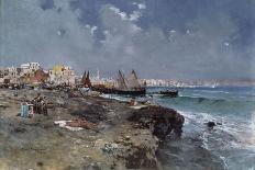 Panorama of the City and the Strait of Messina, 1858-Carlo Brancaccio-Giclee Print