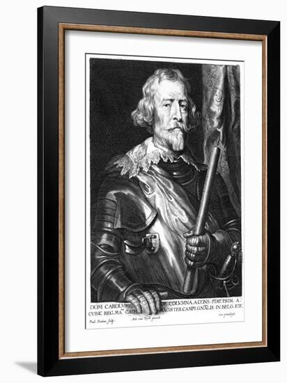 Carlo Di Colonna-Sir Anthony Van Dyck-Framed Art Print