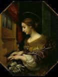Saint Cecilia Playing the Organ-Carlo Dolci-Giclee Print