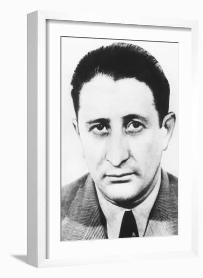 Carlo Gambino, an Italian-Born American Gangster Was Boss of the Gambino Crime Family-null-Framed Photo