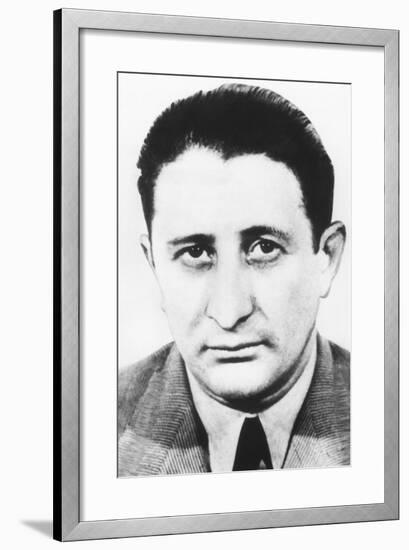 Carlo Gambino, an Italian-Born American Gangster Was Boss of the Gambino Crime Family-null-Framed Photo