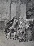 Scene from Comedy Women's Gossip-Carlo Goldoni-Giclee Print