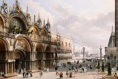 St. Mark's and the Doge's Palace, Venice-Carlo Grubacs-Mounted Giclee Print
