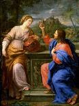 Christ and the Samaritan Woman at Jacob's Well'. C.17th Century-Carlo Maratta-Giclee Print