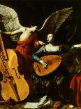 St. Cecilia and the Angel-Carlo Saraceni-Art Print