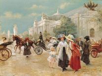 A Rendez-Vous Near the Grand Palais-Carlos Alonso Perez-Giclee Print