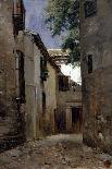 Un Paisaje, Recuerdos de Andalucía, Costa del Mediterráneo, Junto a Torremolinos, 1860-Carlos de Haes-Framed Giclee Print