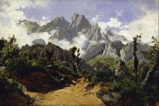 Fog (Picos de Europa), ca. 1874-Carlos de Haes-Mounted Giclee Print