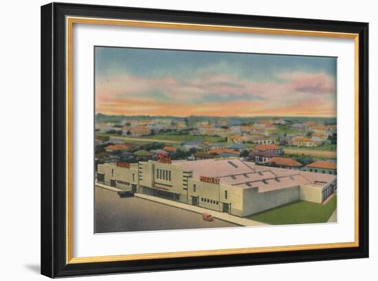 'Carlos Dieppa Building, Ford, Mercury, Lincoln Service, Barranquilla', c1940s-Unknown-Framed Giclee Print
