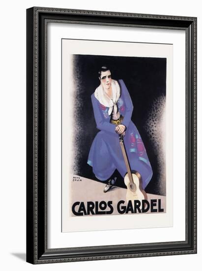 Carlos Gardel-null-Framed Art Print