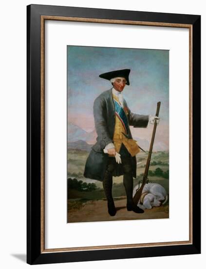 Carlos III (1716-1788)In Hunting Costume-Suzanne Valadon-Framed Giclee Print