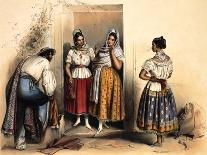 Assassination of General Quiroga, February 1835-Carlos Nebel-Framed Premier Image Canvas