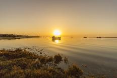 Dawn Seascape of Ria Formosa Wetlands Natural Park, Shot in Cavacos Beach. Algarve. Portugal-Carlos Neto-Photographic Print