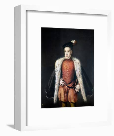 Carlos, Prince Of Asturias-Alonso Sanchez Coello-Framed Premium Giclee Print